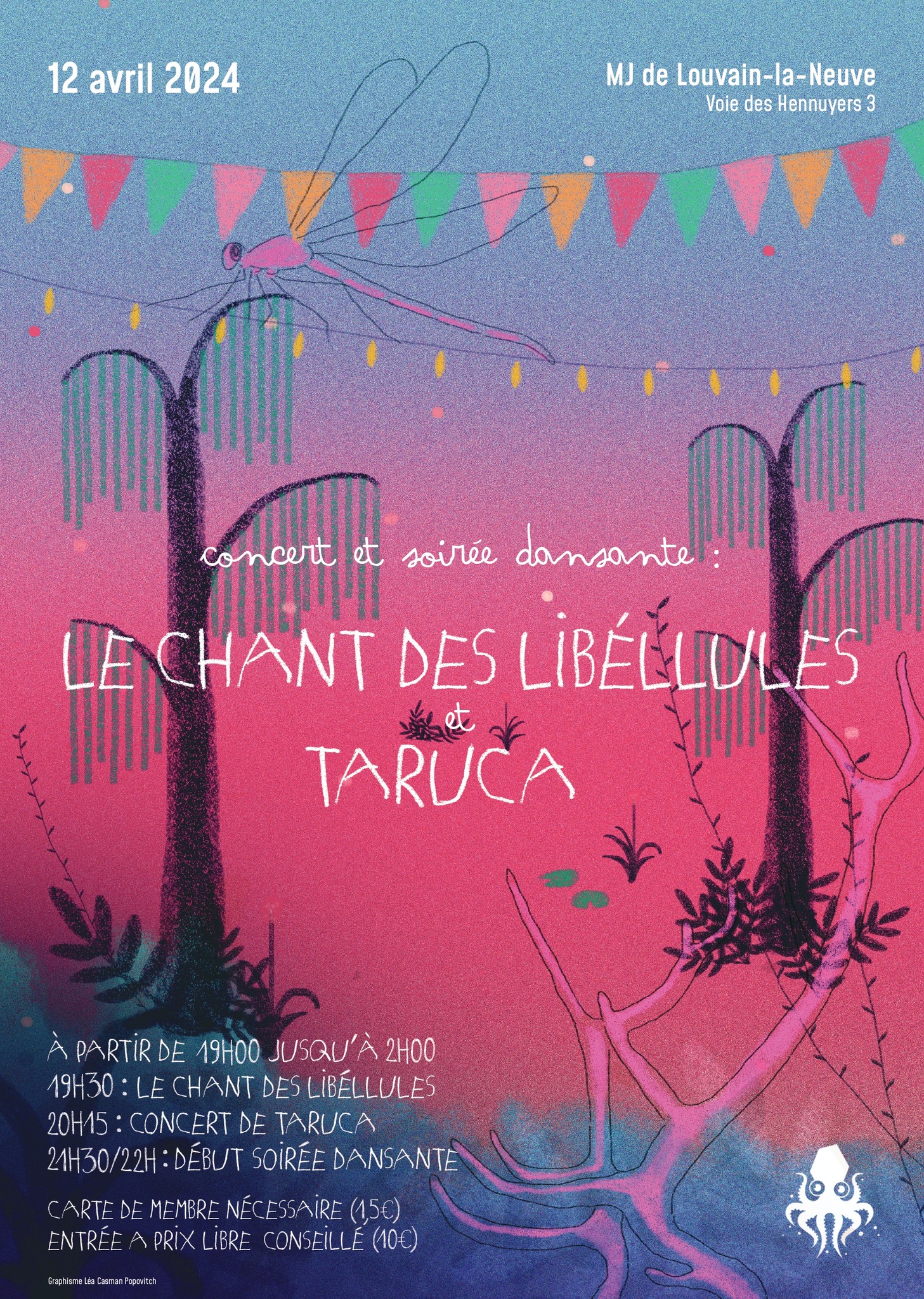 Concert Taruca & Le chant des libellules